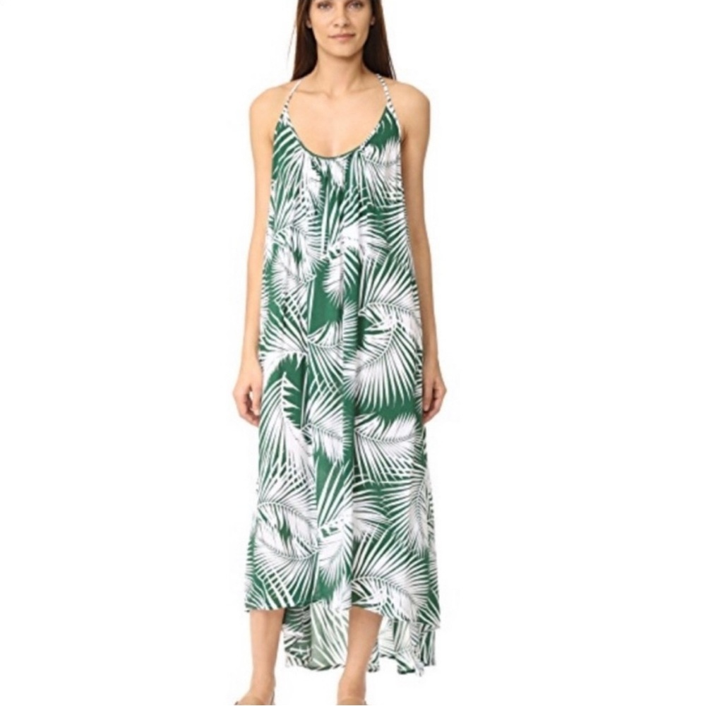 Mikoh Hamptons Blue Palm Dress Size 2